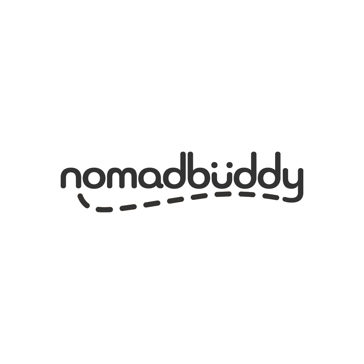 Nomad Buddy logotipo nero